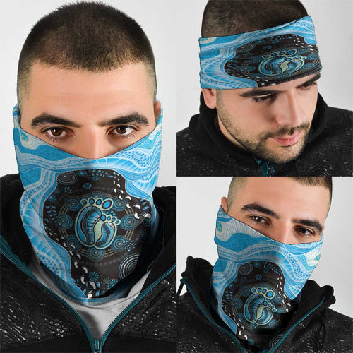 Australia Mother's Day Neck Gaiter Best Mum Ever Blue Version