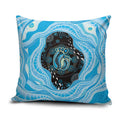 Australia Mother's Day Pillow Cover Best Mum Ever Blue Version