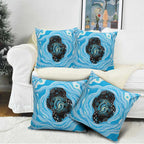 Australia Mother's Day Pillow Cover Best Mum Ever Blue Version