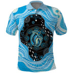 Australia Mother's Day Polo Shirt Best Mum Ever Blue Version