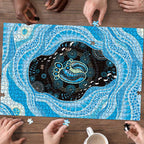 Australia Mother's Day Puzzle Best Mum Ever Blue Version