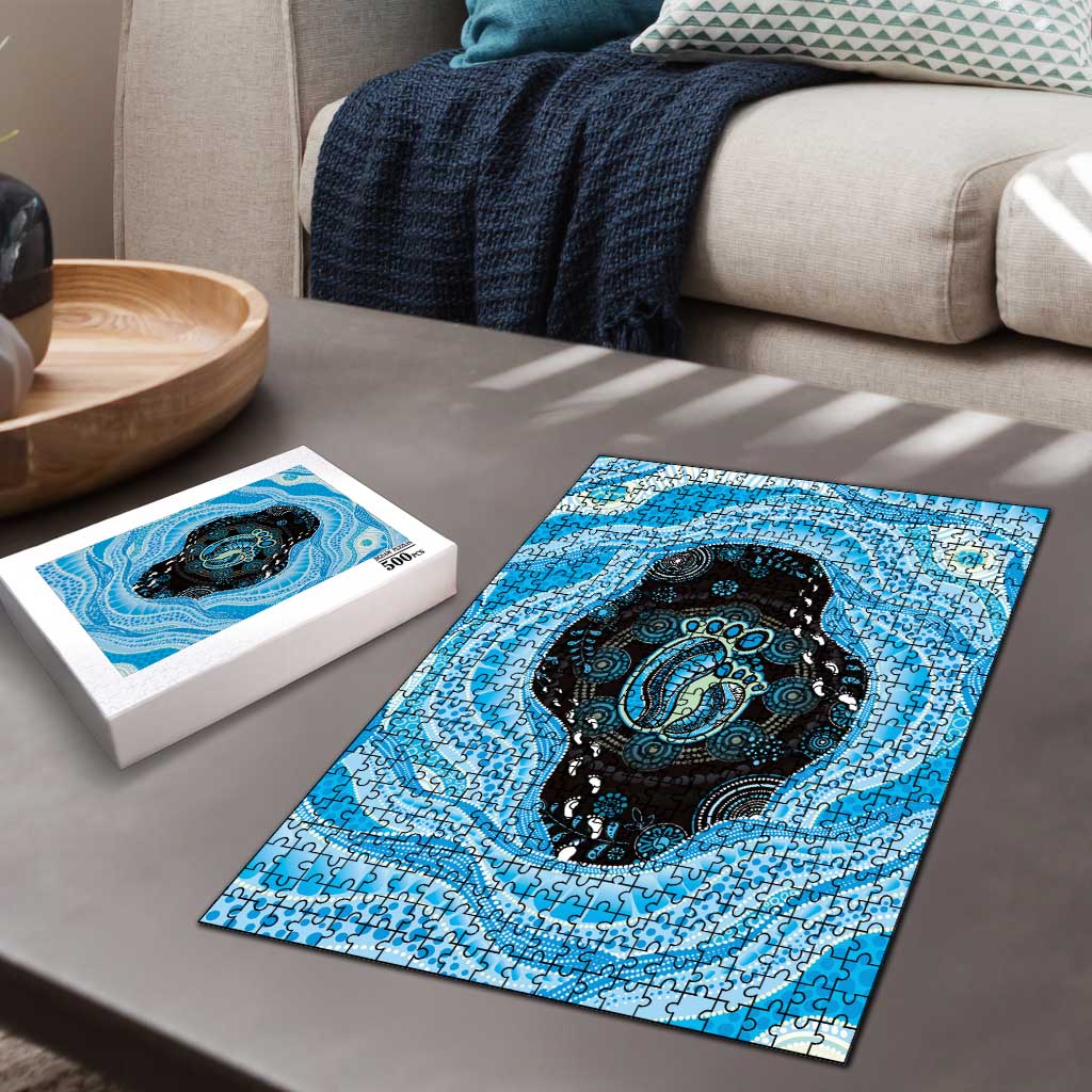 Australia Mother's Day Puzzle Best Mum Ever Blue Version