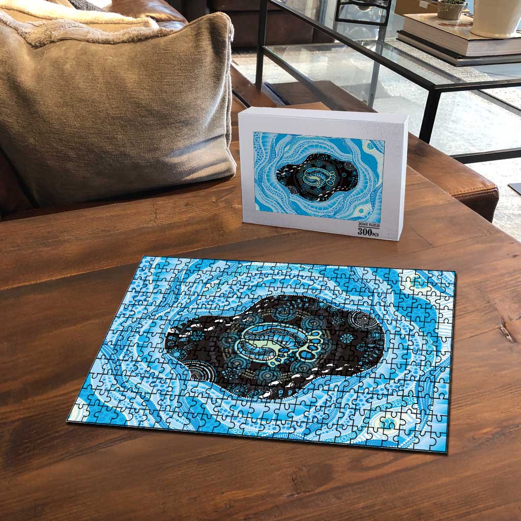 Australia Mother's Day Puzzle Best Mum Ever Blue Version