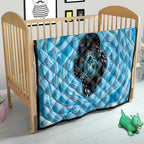 Australia Mother's Day Quilt Best Mum Ever Blue Version