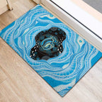 Australia Mother's Day Rubber Doormat Best Mum Ever Blue Version
