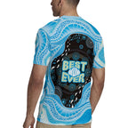 Australia Mother's Day Rugby Jersey Best Mum Ever Blue Version