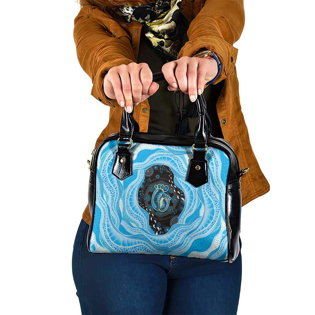 Australia Mother's Day Shoulder Handbag Best Mum Ever Blue Version