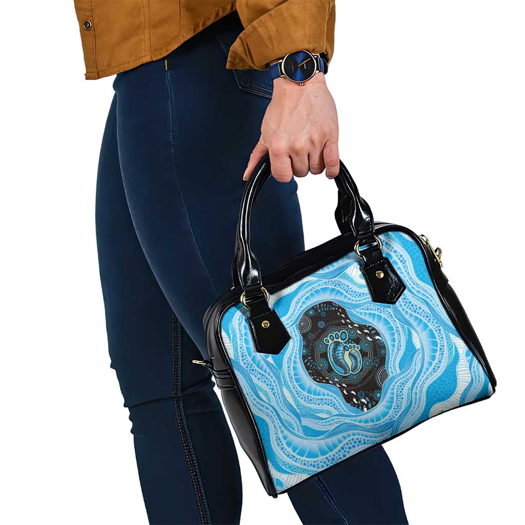 Australia Mother's Day Shoulder Handbag Best Mum Ever Blue Version