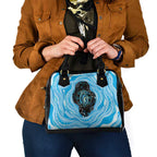 Australia Mother's Day Shoulder Handbag Best Mum Ever Blue Version