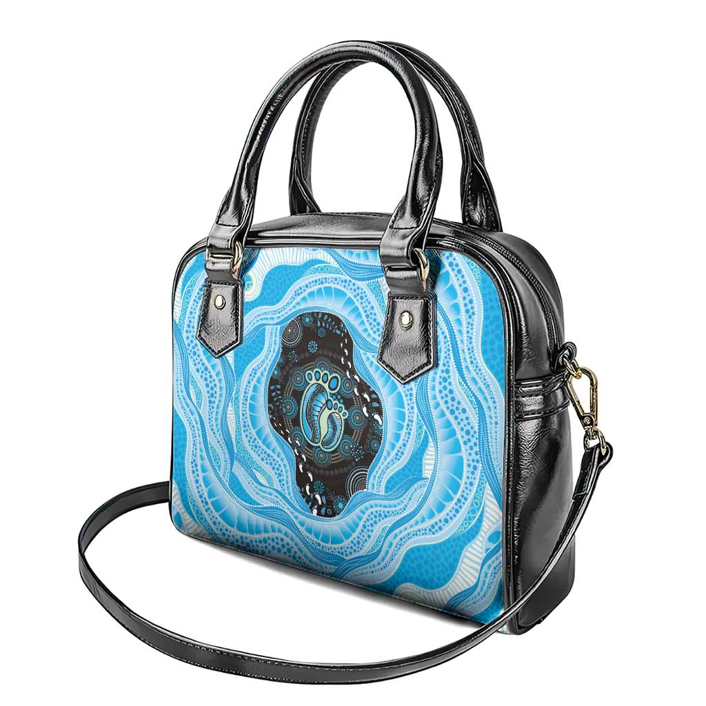 Australia Mother's Day Shoulder Handbag Best Mum Ever Blue Version