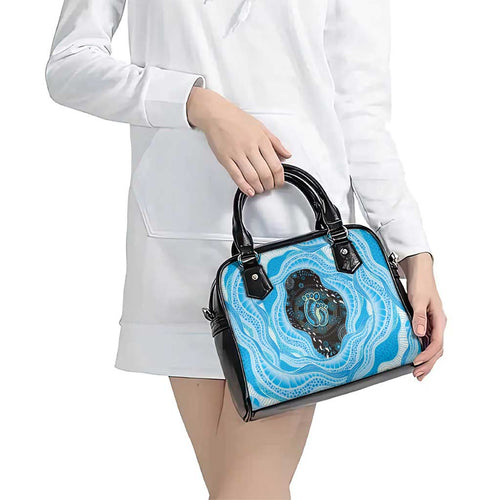 Australia Mother's Day Shoulder Handbag Best Mum Ever Blue Version