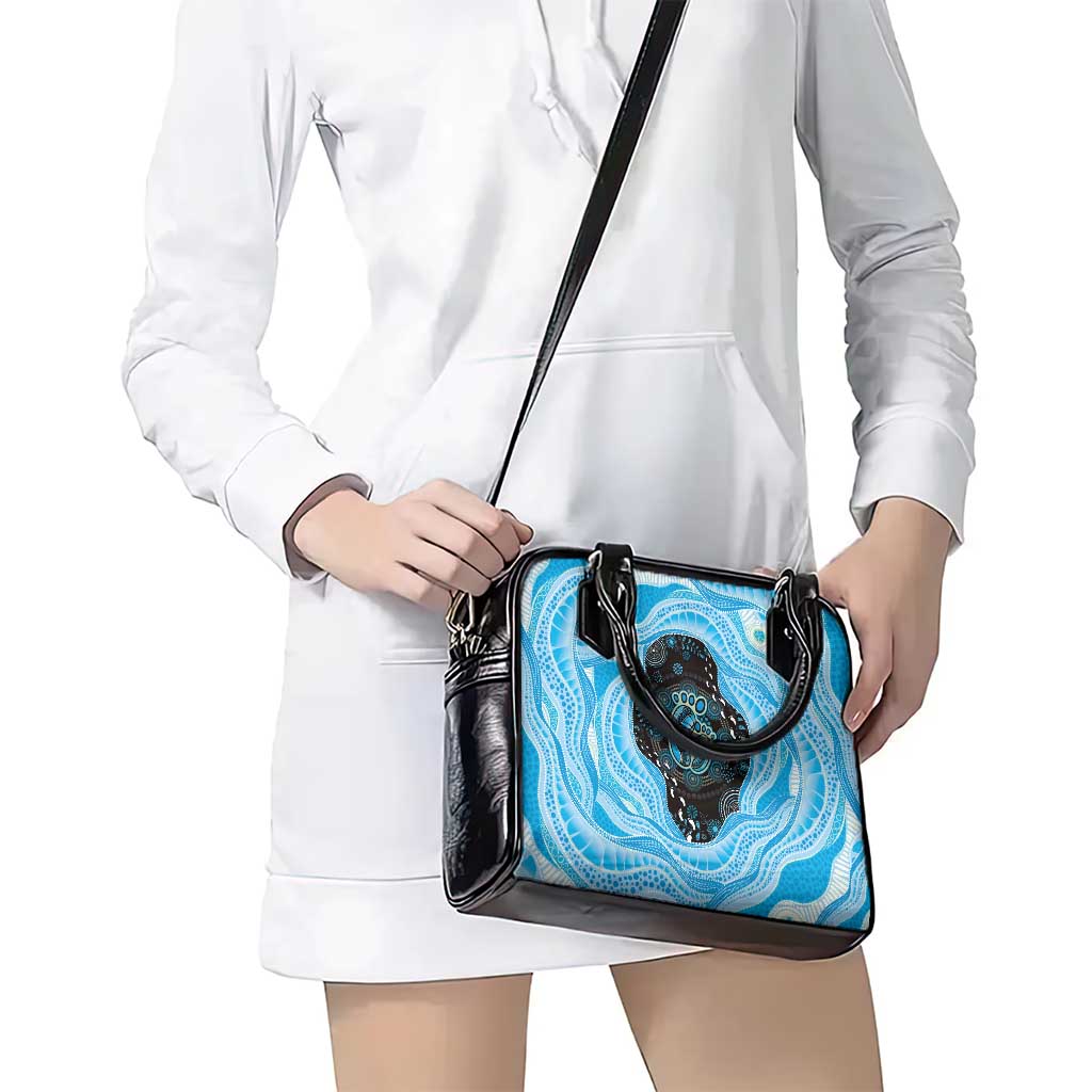 Australia Mother's Day Shoulder Handbag Best Mum Ever Blue Version