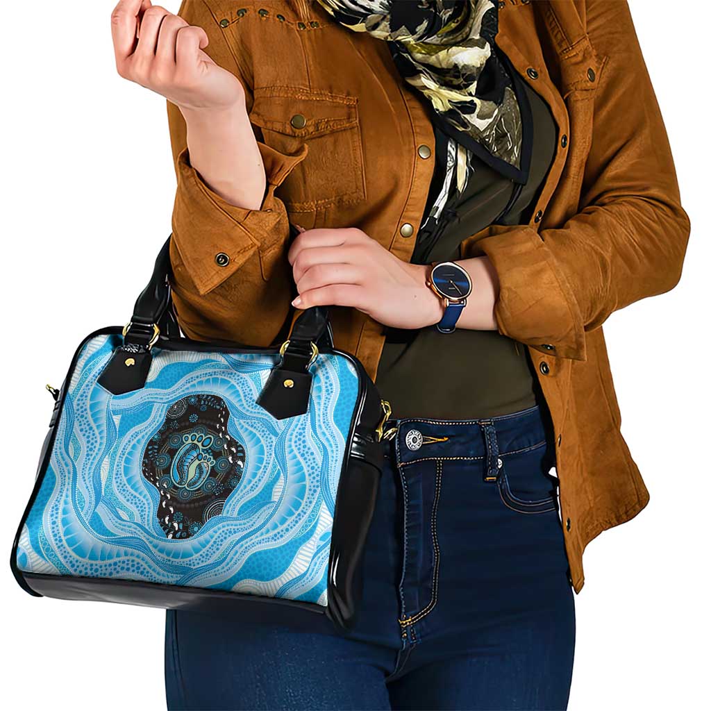 Australia Mother's Day Shoulder Handbag Best Mum Ever Blue Version