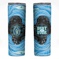 Australia Mother's Day Skinny Tumbler Best Mum Ever Blue Version