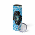 Australia Mother's Day Skinny Tumbler Best Mum Ever Blue Version