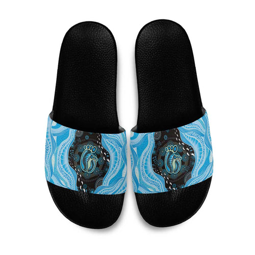 Australia Mother's Day Slide Sandals Best Mum Ever Blue Version