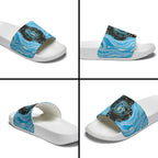 Australia Mother's Day Slide Sandals Best Mum Ever Blue Version
