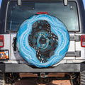 Australia Mother's Day Spare Tire Cover Best Mum Ever Blue Version