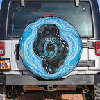Australia Mother's Day Spare Tire Cover Best Mum Ever Blue Version
