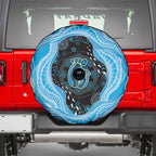 Australia Mother's Day Spare Tire Cover Best Mum Ever Blue Version