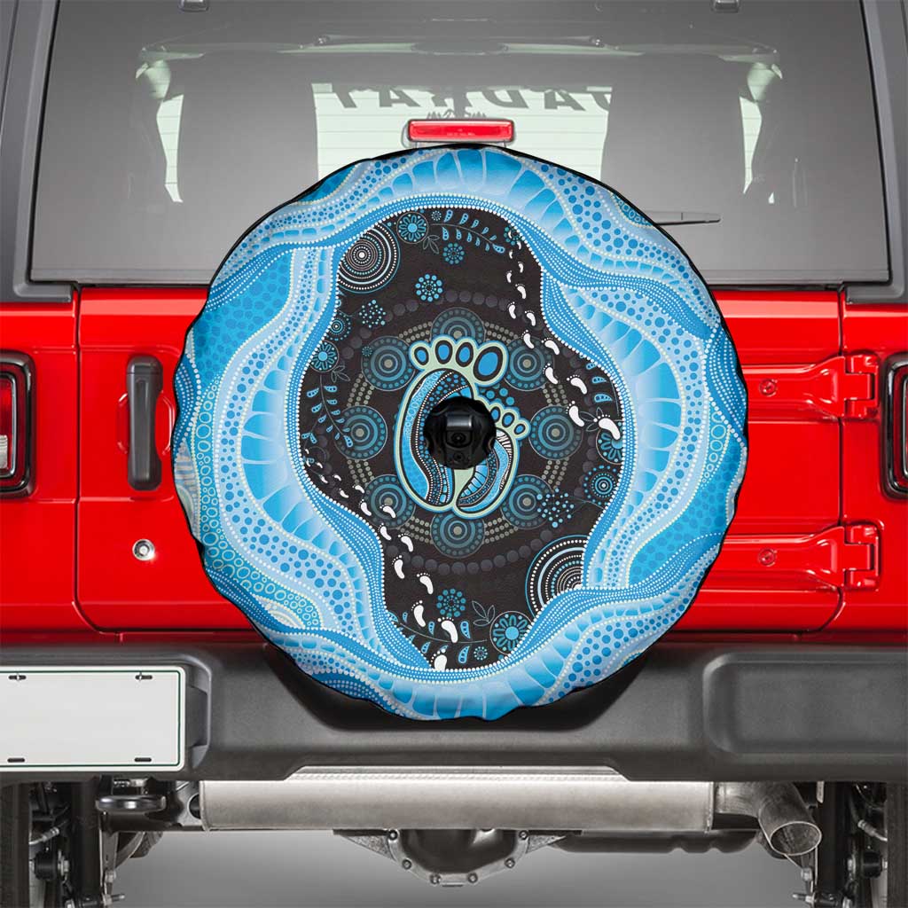 Australia Mother's Day Spare Tire Cover Best Mum Ever Blue Version