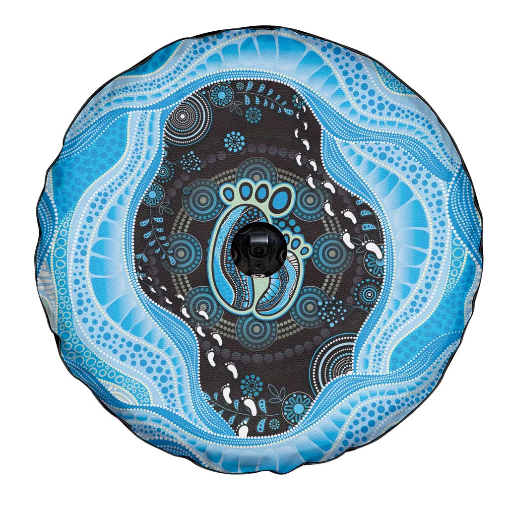 Australia Mother's Day Spare Tire Cover Best Mum Ever Blue Version