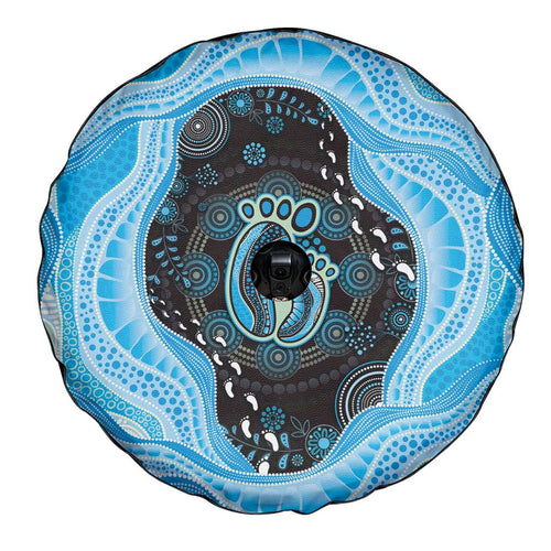 Australia Mother's Day Spare Tire Cover Best Mum Ever Blue Version