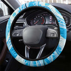 Australia Mother's Day Steering Wheel Cover Best Mum Ever Blue Version