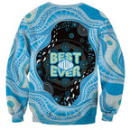 Australia Mother's Day Sweatshirt Best Mum Ever Blue Version