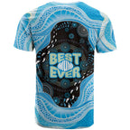 Australia Mother's Day T Shirt Best Mum Ever Blue Version