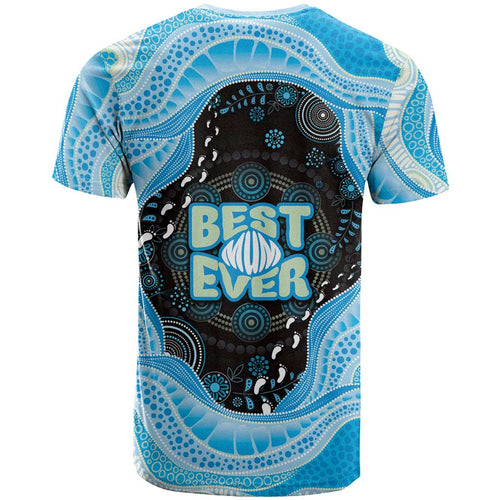 Australia Mother's Day T Shirt Best Mum Ever Blue Version