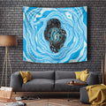 Australia Mother's Day Tapestry Best Mum Ever Blue Version