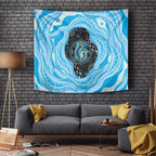 Australia Mother's Day Tapestry Best Mum Ever Blue Version