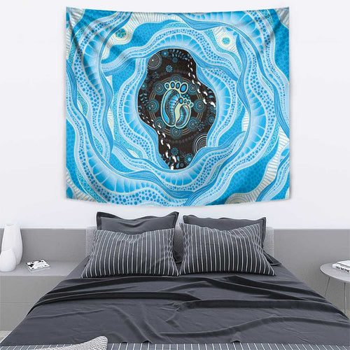 Australia Mother's Day Tapestry Best Mum Ever Blue Version