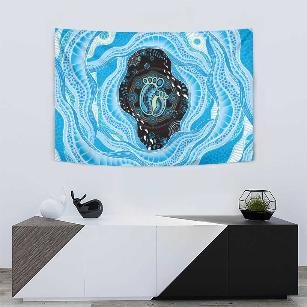Australia Mother's Day Tapestry Best Mum Ever Blue Version