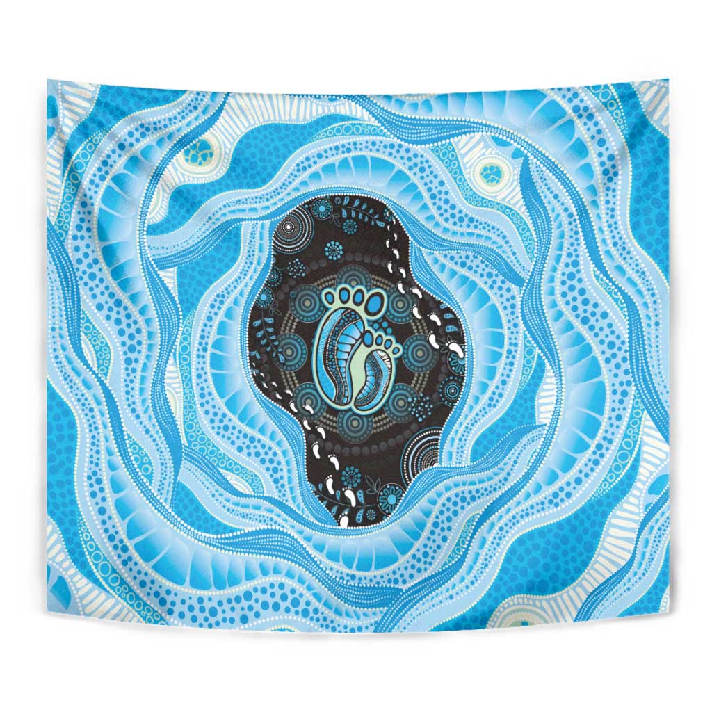 Australia Mother's Day Tapestry Best Mum Ever Blue Version