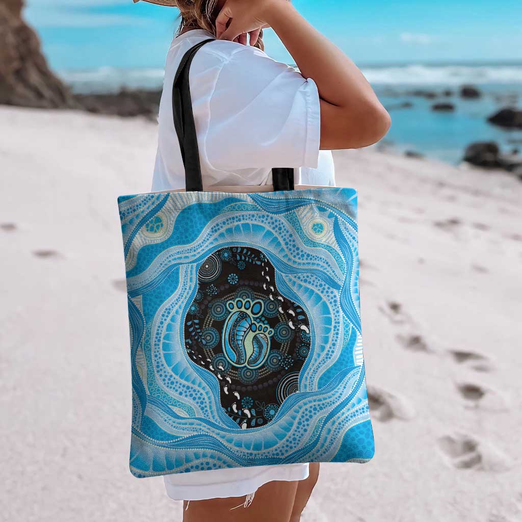 Australia Mother's Day Tote Bag Best Mum Ever Blue Version