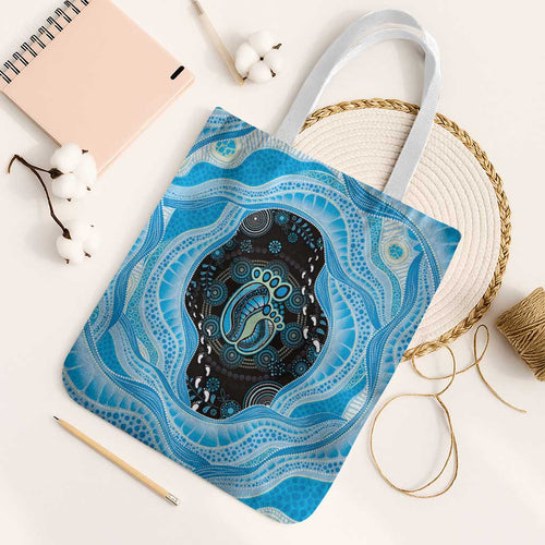 Australia Mother's Day Tote Bag Best Mum Ever Blue Version