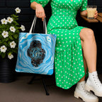 Australia Mother's Day Tote Bag Best Mum Ever Blue Version