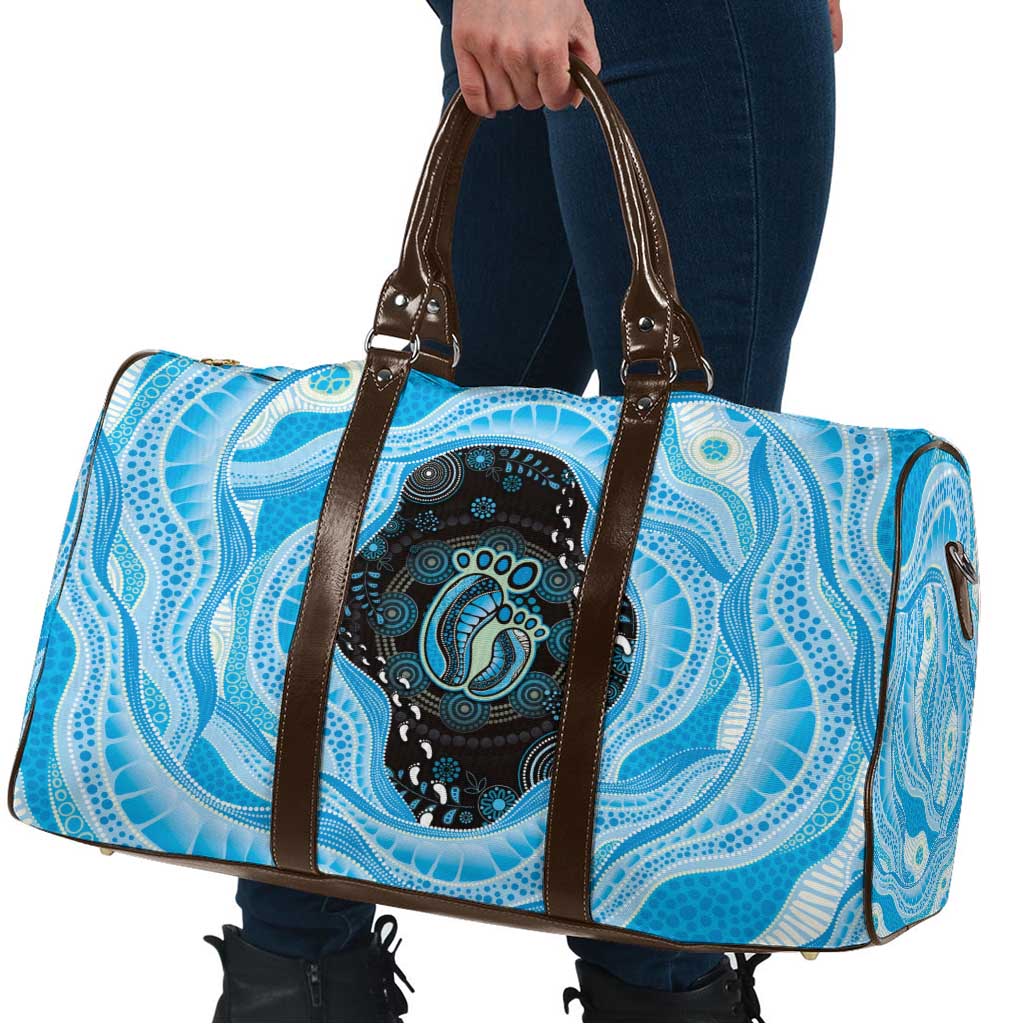Australia Mother's Day Travel Bag Best Mum Ever Blue Version