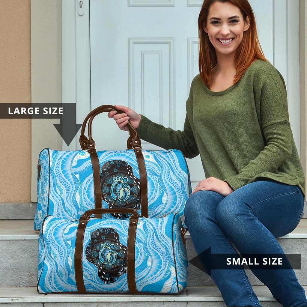 Australia Mother's Day Travel Bag Best Mum Ever Blue Version