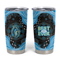 Australia Mother's Day Tumbler Cup Best Mum Ever Blue Version