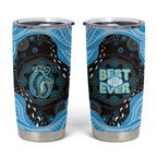 Australia Mother's Day Tumbler Cup Best Mum Ever Blue Version
