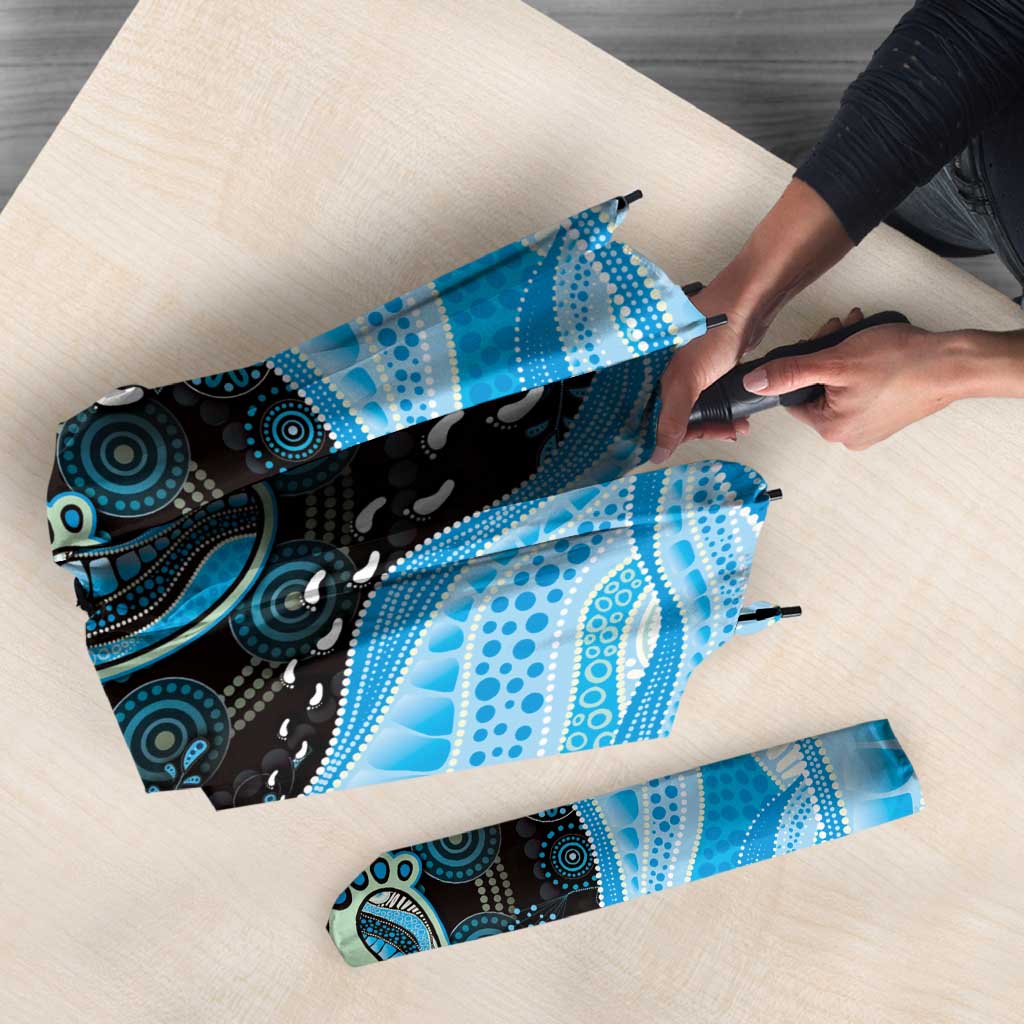 Australia Mother's Day Umbrella Best Mum Ever Blue Version