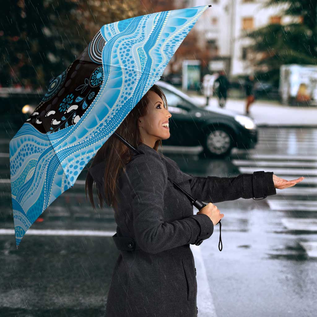 Australia Mother's Day Umbrella Best Mum Ever Blue Version