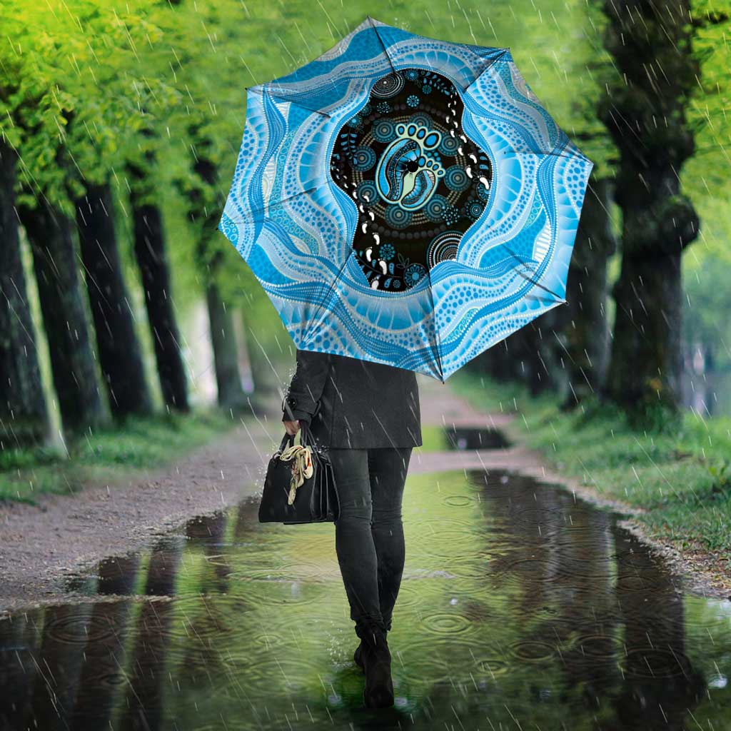 Australia Mother's Day Umbrella Best Mum Ever Blue Version