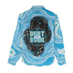 Australia Mother's Day Women Casual Shirt Best Mum Ever Blue Version