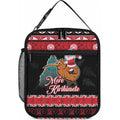 New Zealand Christmas Lunch Bag Funny Santa Riding Kiwi Meri Kirihimete