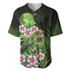 New Zealand Aotearoa Kakapo Baseball Jersey Maori Pattern With Manuka Galaxy Style - Aussie Hoodie