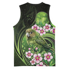 New Zealand Aotearoa Kakapo Basketball Jersey Maori Pattern With Manuka Galaxy Style - Aussie Hoodie